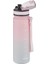 500ML Çift Renkli Sızdırmaz Bpa Içermez Kilitlenebilir Kapaklı Motivasyonel Tritan Su Matarası (Pembe-Gri) 2