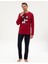 Erkek Bordo Pijama Takımı 50322655-900 1