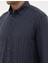 Erkek Lacivert Çizgili Regular Fit Uzun Kollu Gömlek 50312366-VR033 7