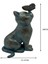 Kedi ve Kelebek Merak Bahçe Heykeli, Merak Kedi Kelebek Bahçe Heykeli Dekor Kedi Heykeli Hayvan Figürleri (Yurt Dışından) 2