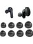 Kulakiçi Kulaklık Siikonu Soundliberty TT-BH097 ile Uyumlu Yedek Kulakçık Seti 4 Çift 4 Boy 8 Parça Kulakçık Uçları Siyah 1
