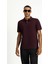 Polo Yaka Regular Fit Nakışlı Pamuk Tişört 6