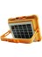 Aydınlatma 200W Solar ve USB Şarjlı Projektör (Flaşörlü) 3 Renk Işık/powerbank/şarj Göstergeli - 5 Kademeli 3