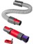 Dyson V7 V8 V10 V11 V15 Için Vakum Fırçası Ataşmanı, Uzatma Hortumu ve Tetik Kilidi ile Yumuşak Fırça Temizleme Aleti (Yurt Dışından) 1