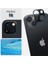 iPhone 14 / 14 Plus ile Uyumlu Kamera Lens Camı Koruyucu Glas.tr Optik (2 Adet) Black - AGL05274 4