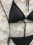 Kadın Likralı Yandan Boyundan Bağlamalı Şık Ipli Üçgen Bikini Takım 3