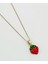 14K Gold Plated Strawberry Kids Kolye 1