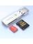 USB 3.0 Sd ve Micro Sd Hafıza Kart Okuyucu Beyaz 2
