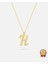 14 Ayar Altın Harfli Kolye 1