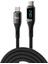 240W Dijital LED Ekranlı E-Mark Çipli Pd 3.1 USB Type-C To Type-C Hızlı Şarj ve Data Kablosu 1 Metre 1