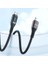 240W Dijital LED Ekranlı E-Mark Çipli Pd 3.1 USB Type-C To Type-C Hızlı Şarj ve Data Kablosu 1 Metre 2
