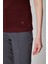 Kadın Dik Yaka Kolsuz Basic Bluz 61432 Bordo 3