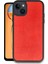 iPhone 14 Kılıf Aras Deri Kapak - KIRMIZI-(5796) - N706J499-M00706 1