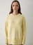 Sarı Bisiklet Yaka Basic Kazak - 2217 3