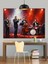 Caz Müzisyenleri Orkestra Sahne Dekoratif Kanvas - Mdf Ahşap Tablo 1