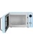 SK-4605 Retro Mavi Mikrodalga Fırın 20 lt Kapasite 700 W Dijital Kontrol Özellikli 3