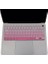Macbook Air M1 13INÇ Klavye Koruyucu Türkçe Q (Touchıd'li) A2179 A2337 ile Uyumlu Gradient Pembe 3