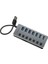 Connect Master 7+1 Hızlı Şarj Adaptörlü USB Hub, USB 3.0 1