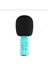Bluetooth Karaoke Mikrofon Kablosuz Tasinabilir Hoparlör Efekt, Youtuber 1