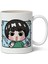 Naruto Rock Lee Avatar Baskılı Anime Beyaz Kupa Bardak 1