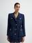 Hakim Yaka Kapitone Ceket Lacivert 11945538000 1