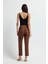 Geniş Paça Gabardin Pantolon A.kahve 15345709000 6