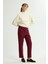 Beli Lastikli Pantolon Bordo 153L7999007 3