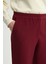Beli Lastikli Pantolon Bordo 153L7999007 4