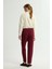 Beli Lastikli Pantolon Bordo 153L7999007 5