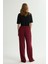 Beli Lastikli Pantolon Bordo 153L7999007 6