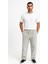 Erkek Fitilli Kadife Cepli Buggy Pantolon Oversize Rahat Kalıp - Gri 1