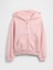 Kız Çocuk Pembe Gap Logo Fermuarlı Sweatshirt 9