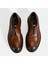 Erkek Taba Bağcıklı Deri Klasik Ayakkabı 5