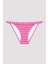Pembe Bloom Çizgili Bikini Altı 16