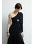 Tek Omuz Örme Bluz Siyah 115M2245000 1