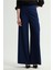 Geniş Paça Pantolon Lacivert 153L9081001 3