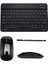 10.nesil 64GB 10.9" Tablet Için Uyumlu Slim Şarjlı Bluetooth Klavye ve Mouse Seti 4