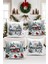 Yılbaşı Serisi Çift Tarafı Dijital Baskılı 4'lü Kırlent Kılıfı Seti (Christmas Noel Cushion Cover) 1