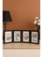 4'lü Dekoratif Siyah Fotoğraf Çerçevesi 10*15 cm (1) 1