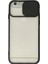iPhone 6 Kılıf Palm Buzlu Kamera Sürgülü Silikon - Siyah (K95) 1