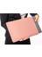 Caja Minimalist 13 Inç Laptop Kılıfı, Vegan Deri, Su Itici Özellikli, Bilgisayar Notebook Laptop Çantası (Toz Pembe, 13 Inç) 4