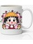Chibi Maruko-Chan Avatar Anime Temalı Beyaz Kupa Bardak Sevgiliye Arkadaşa Hediye 1