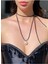 Siyah Ipli Büyük Incili Choker Kolye 5