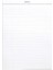 Beyaz Bloknot Defter Çizgili, 210X297 mm 2