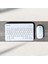 Key 01 Kablosuz Bluetooth Wireless Tümü Türkçe Karakterli I Ü Ğ Harfleri Bulunur Klavye Mouse Seti (Beyaz) 1