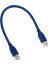 USB 3.0 Erkek Erkek Ara Bağlantı Kablosu HDD Harddisk Uzatma Ekleme 30 cm 4955 3