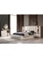 MDF Alyans Yatak Odası Takımı Modern Tasarım 200 cm Yatak Boyu ile 5