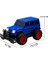 Uzaktan Kumandalı Pilli Full Fonksiyon Işıklı Drift Atabilen Offroad Yüksek Teker Araba Jeep, Kutulu ve Dayanıklı Malzeme (Mavi) 3