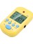 Meideal Mini Dijital Metronom Musluk Işlevi Müzik Meraklıları Için Tempo Göstergesi Siyah (Yellow) 1