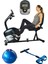 MK690 Pro Yatay Kondisyon Bisikleti + HB70 Pilates Topu 65 cm + YB65 Fonksiyonel Vücut Çalıştırıcı 1